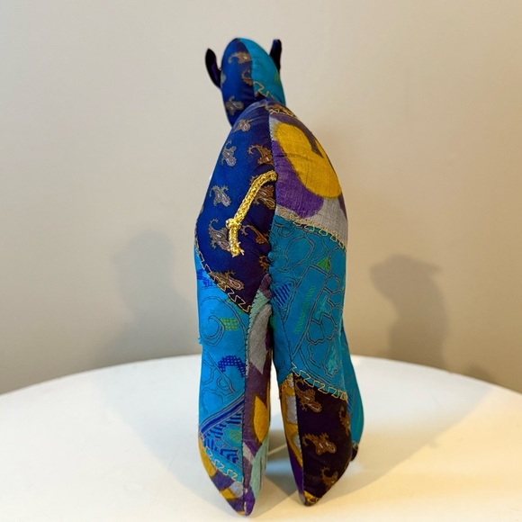 NWOT Patchwork Stuffed Camel Handcrafted in India - from Ark Encounter in KY - Picture 3 of 5